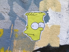 Sticker Bart Chueco