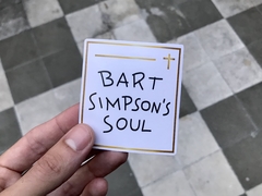 Sticker Alma de Bart