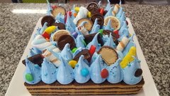 Chocotorta Decorada Merengue - comprar online