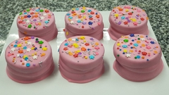 Alfajor de Color Rosa