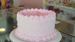 Torta Cumple Rosa.