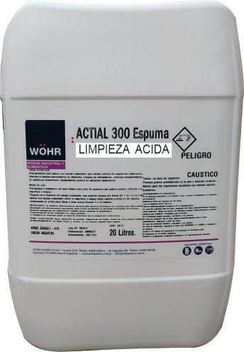 ACTIACID 400 ESPUMA ACIDA