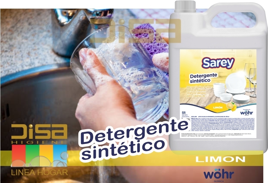 DETERGENTE SINTETICO BIODEGRADABLE - LIMON