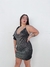 VESTIDO PILI PLATEADO LUREX - comprar online