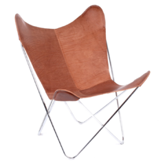 BUTTERFLY CHAIR · V A Q U E T A · BROWN - buy online