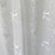 cortina organza bordada nuria blanco 2 paños 145x220 m. en internet