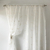 cortinas organza bordadas nuria beige 2 paños 145x220 cm