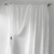cortina organza bordada zafira blanco 2 paños 145x220 cm