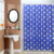 Cortina de Ba¤o Pvc Cristal Spots Azul