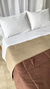 cubrecama 2 1/2 pzas reversible Bicolor beige