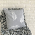almohadón con relleno 40x40 cm gris - comprar online
