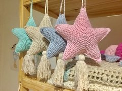 Deco tejida - Picaportero Estrella tejido al crochet. Amigurumi - comprar online