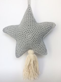 Imagen de Deco tejida - Picaportero Estrella tejido al crochet. Amigurumi