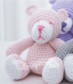 Muñeco tejido de apego - Teddy amigurumi en internet