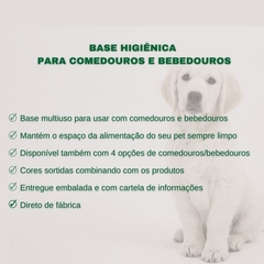 Kit 3 Un Base Higiênica Com Comedouro E Bebedouro Gato Anti-formiga 150ml - loja online