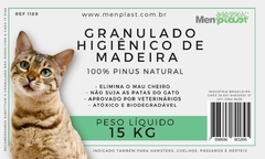 Imagem do GRANULADO HIGIÊNICO DE MADEIRA (BIODEGRADÁVEL)