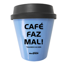 COPO DE CAFÉ COM TAMPA E FRASES 300ML - loja online
