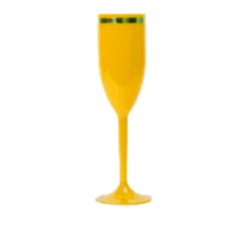Taça para champanhe com borda 215ml - comprar online