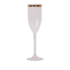 Taça para champanhe com borda 215ml - Menplast Indústria