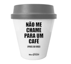 COPO DE CAFÉ COM TAMPA E FRASES 300ML - comprar online