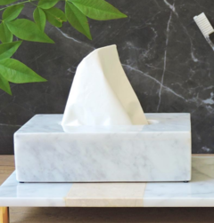 Porta Kleenex de mármol - tienda online