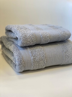 Toallas de baño en set premium gris - comprar online