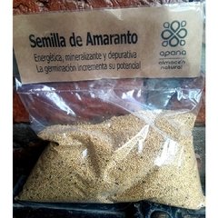 Amaranto, grano integral apto para germinar APANA - 250 gr