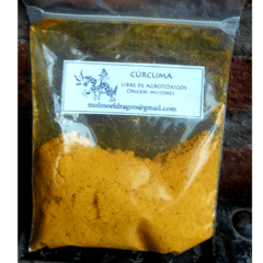 CÚRCUMA AGROECOLÓGICA - MOLINO EL DRAGÓN - 30 gr