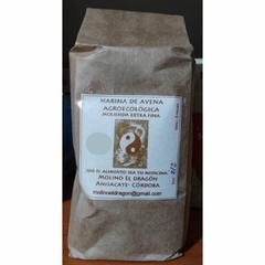 Harina de Avena (agroecológica) MOLINO EL DRAGÓN - 500 gr