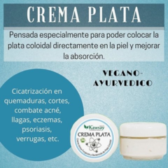 Crema con plata coloidal (fungicida) - Kawsay Health - 50 gr