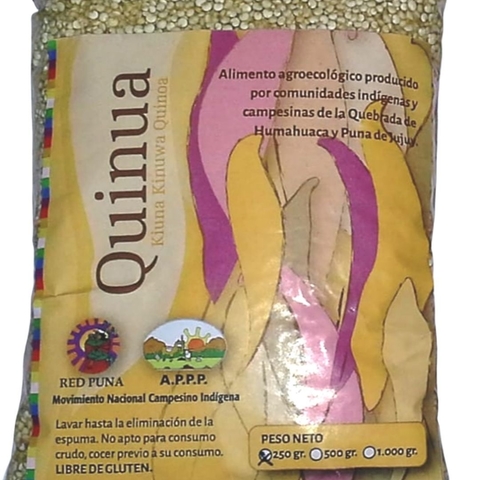 Quinoa Red Puna (agroecológica/sin gluten) - 500gr