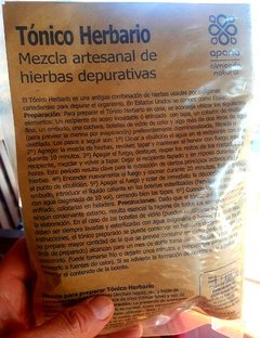 Tonico herbario (mezcla de hierbas depurativas) APANA - 50 gr