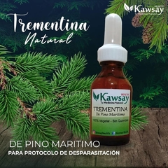 Trementina Natural Vegetal KAWSAY HEALTH - 20 ml