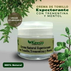 Crema de Expectorante de Tomillo KAWSAY HELATH - 30 gr