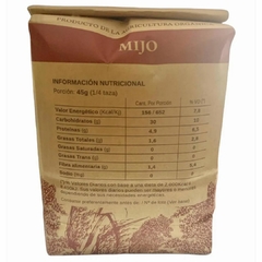 Mijo Pelado Orgánico CAMPO CLARO - 1 kg - comprar online