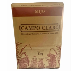 Mijo Pelado Orgánico CAMPO CLARO - 1 kg