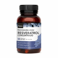 Resveratrol (antioxidante) NATIER - 50 cápsulas