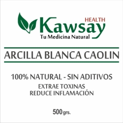 Caolín o Arcilla Blanca KAWSAY HEALTH - 500 gr - comprar online