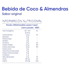 Leche de Coco y Almendras (Calidad Premium) AMANDE - 1 lt en internet