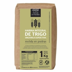 Harina de TRIGO Integral Orgánica Super Fina 000 FINCAS EL PARAÍSO - 1 kg