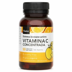 Vitamina C Concentrada NATIER - 50 cápsulas