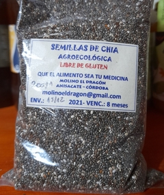 Chía, semillas agroecológicas MOLINO EL DRAGÓN - 200 gr