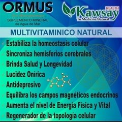 Ormus (Oro monoatómico) KAWSAY HEALTH - 125 ml - comprar online