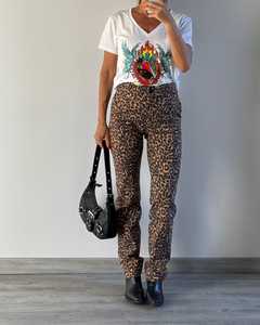 PANTALON PRINT ROXY - Sor Juana