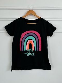 REMERA GOOD VIBES BLACK - comprar online