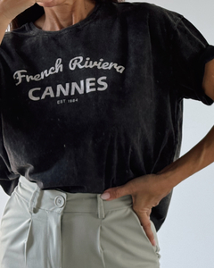 REMERA CROP CANNES