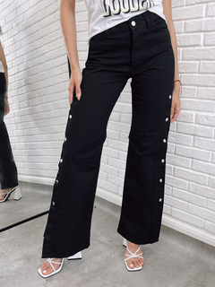 JEAN WIDE LEG BLACK - comprar online