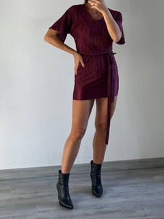 VESTIDO PLISE - comprar online