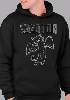 Moletom Canguru Cat Zeppelin Unissex