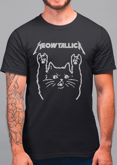 Camiseta Meow Unissex na internet